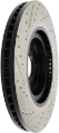 Picture of StopTech Infiniti G37 - Nissan 370Z SportStop Slotted & Drilled Front Left Rotor
