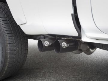 Picture of aFe Rebel Exhausts Cat-Back SS 16 Toyota Tacoma V6-3-5L w- Black Tips