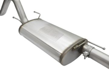 Picture of aFe MACHForce XP Cat-Back SS Exhaust w- Polished Tips 16 Toyota Tacoma V6-3-5L