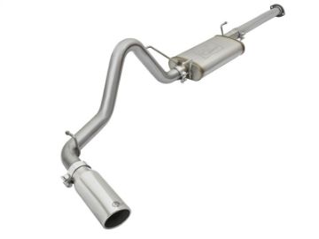 Picture of aFe MACH Force XP Cat-Back Stainless Steel Exhaust Syst w-Polished Tip Toyota Tacoma 05-12 L4-2-7L