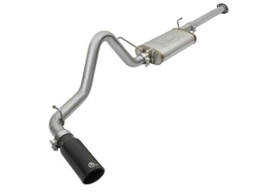 Picture of aFe MACHForce XP Cat Back SS Exhausts Black Tips 05-12 Toyota Tacoma L4-2-7L