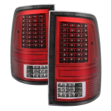 Picture of xTune Dodge Ram 1500 09-14 Incandescent Model Only LED Tail Lights - Red Clear ALT-JH-DR09-LED-CS-RC