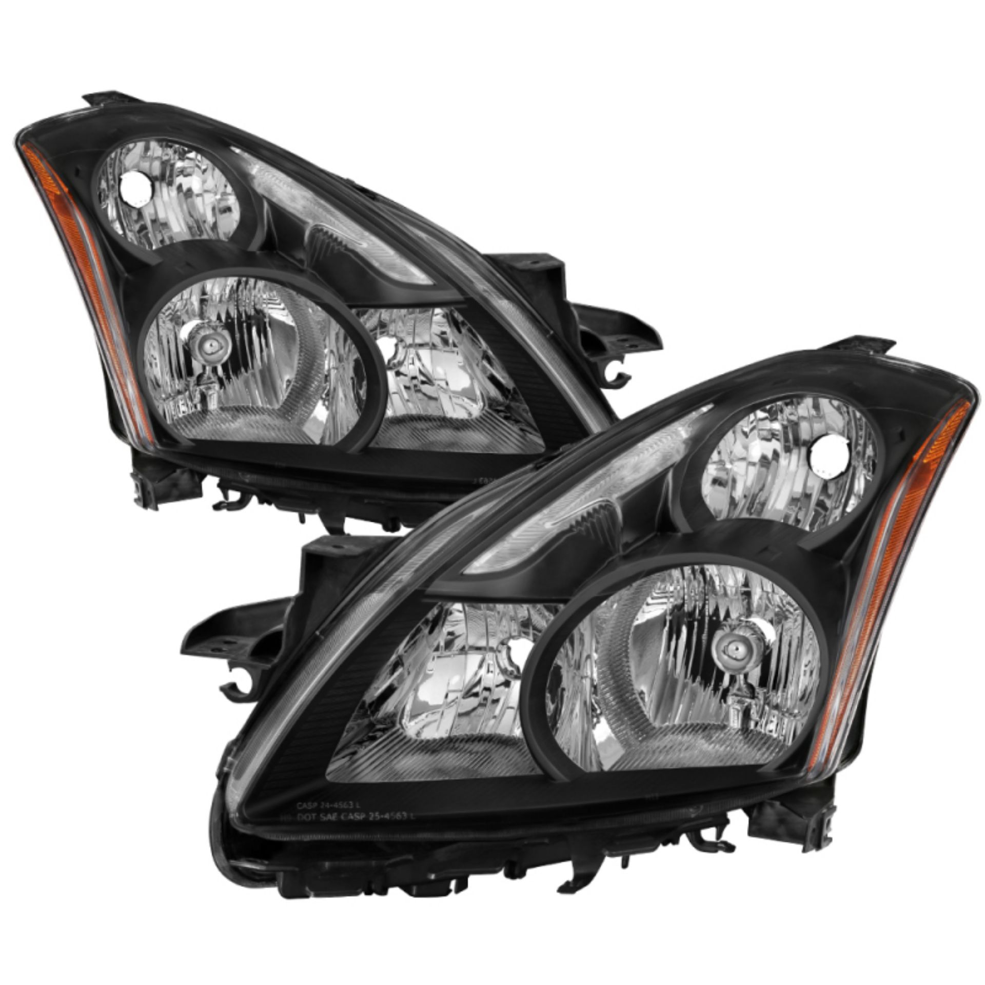 Picture of xTune Nissan Altima 10-12 4Dr OE Style Headlights Halogen Models Only - Black HD-JH-NA104D-AM-BK