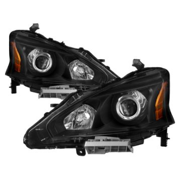 Picture of xTune Nissan Altima 13-15 4Dr OE Style Headlights - Black HD-JH-NA134D-AM-BK