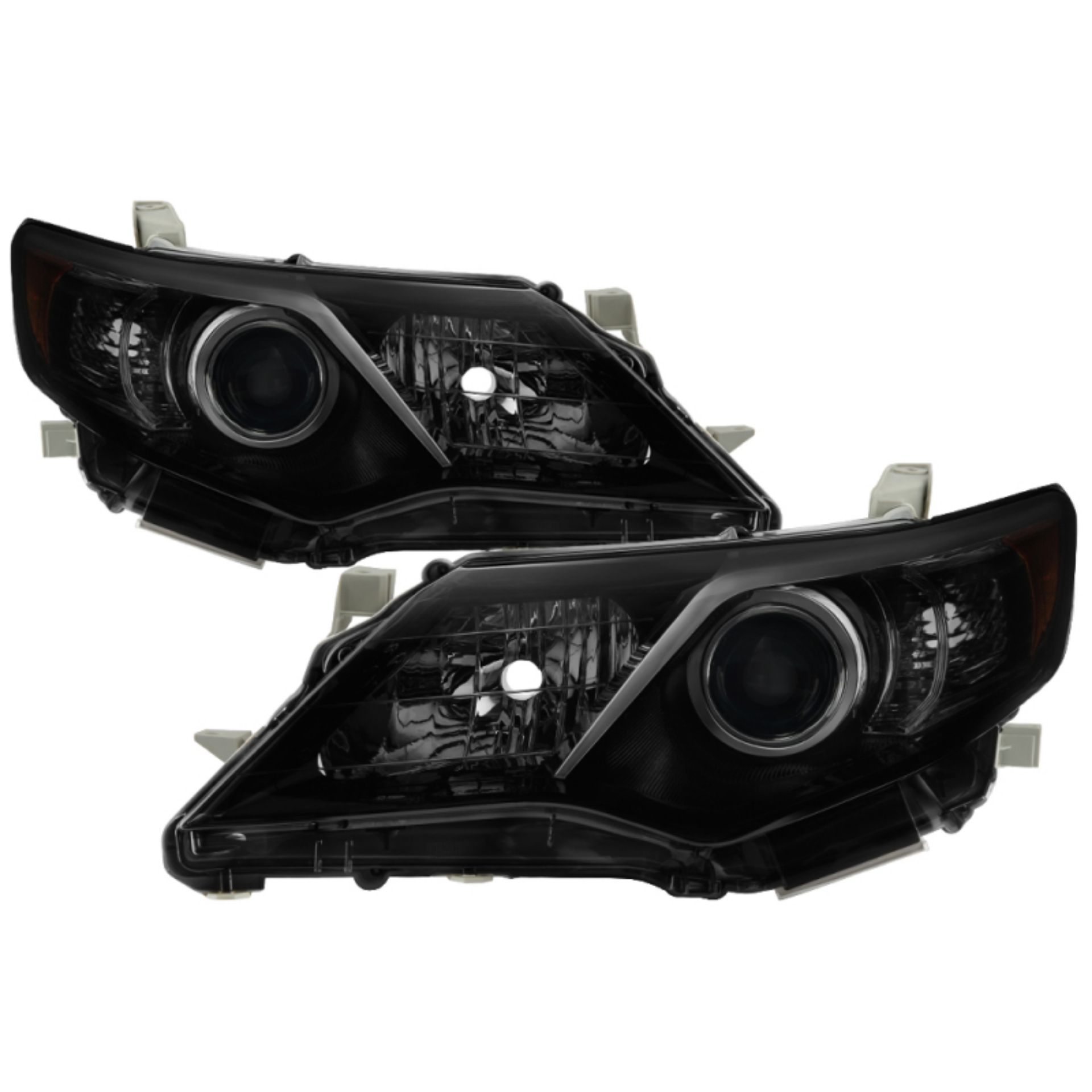 Picture of xTune Toyota Camry LE XLE Hybrid Models 12-14 OE Style Headlight - Black Smoke HD-JH-TCAM12-AM-BSM