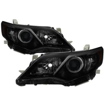 Picture of xTune Toyota Camry LE XLE Hybrid Models 12-14 OE Style Headlight - Black Smoke HD-JH-TCAM12-AM-BSM