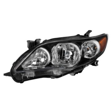 Picture of xTune Toyota Corolla 11-13 S XRS Driver Side Headlights - OEM Left - Black HD-JH-TCO11-OE-BK-L