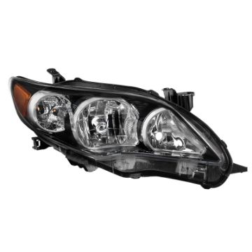 Picture of xTune Toyota Corolla 11-13 S XRS Passenger Side Headlights - OEM Right - Black HD-JH-TCO11-OE-BK-R