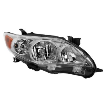 Picture of xTune Toyota Corolla 11-13 Passenger Side Headlights - OEM Right - Chrome HD-JH-TCO11-OE-R