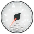 Picture of Autometer Spek-Pro 2 1-16in 30KPSI Stepper Motor W-Peak & Warn White-Black Rail Pressure Gauge