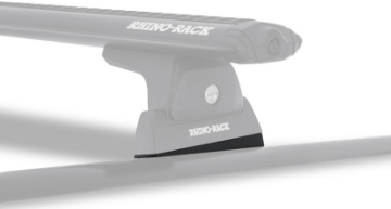 Picture of Rhino-Rack 07-21 Toyota Tundra 4 Door Pick Up Heavy Duty RLT600 Track Mount 2 Bar Roof Rack - Silver