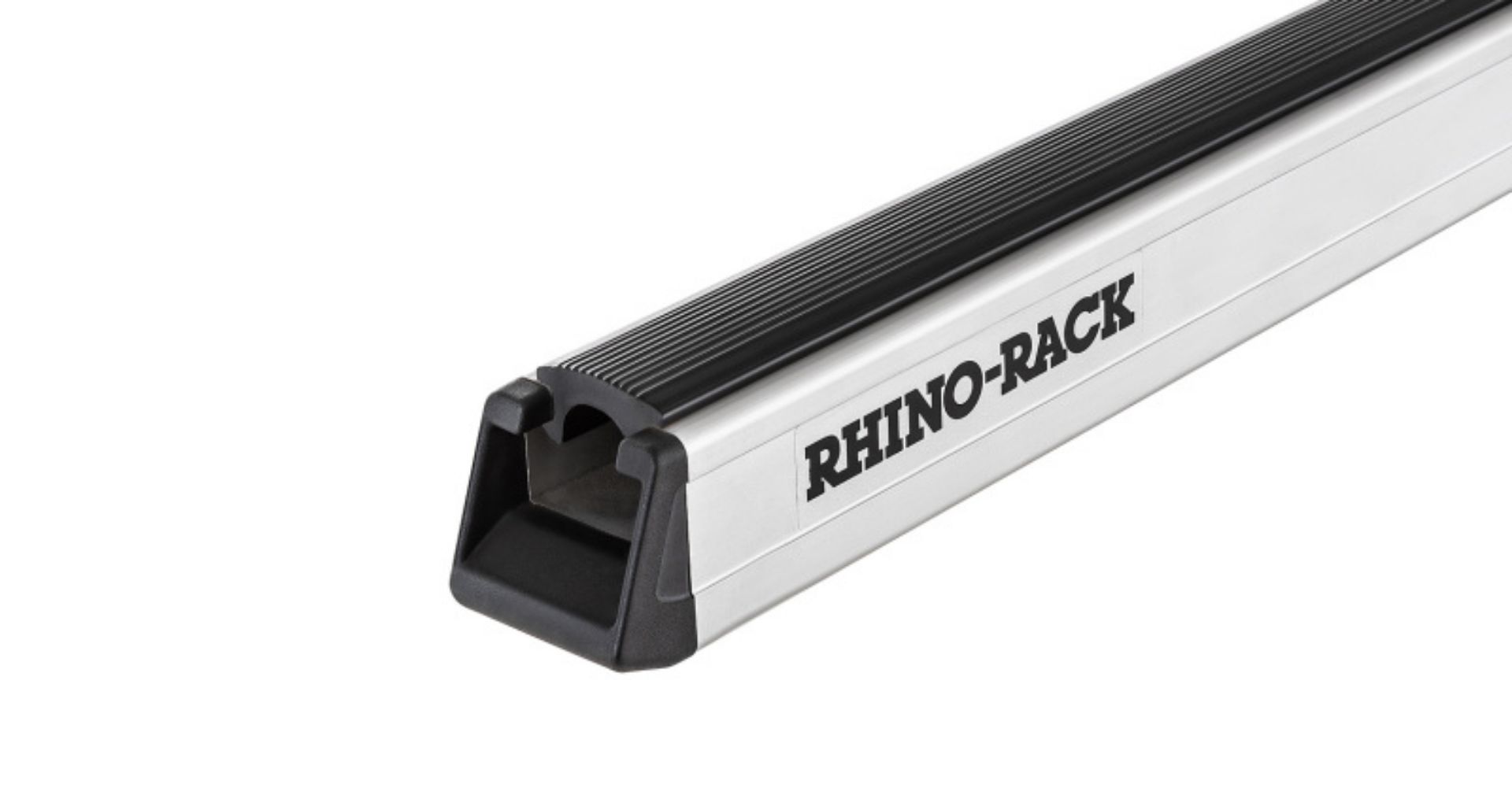 Picture of Rhino-Rack 08-16 Ford F250 4 Door Pick Up Heavy Duty RLT600 Ditch Mount 2 Bar Roof Rack - Silver