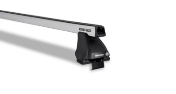 Picture of Rhino-Rack 03-10 BMW 5 Series 4 Door Sedan Heavy Duty 2500 2 Bar Roof Rack - Silver