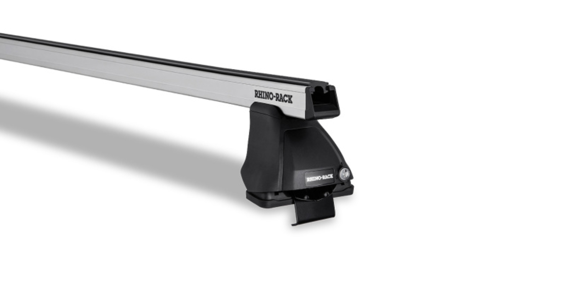 Picture of Rhino-Rack 18-21 Kia Rio 5 Door Hatch Heavy Duty 2500 2 Bar Roof Rack - Silver