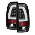 Picture of xTune Ford F150 Styleside 97-03 Light Bar LED Tail Lights - Black ALT-ON-FF15097-LBLED-BK