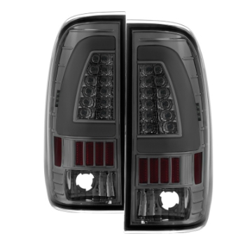 Picture of xTune Ford F150 Styleside 97-03 Light Bar LED Tail Lights - Smoke ALT-ON-FF15097-LBLED-SM
