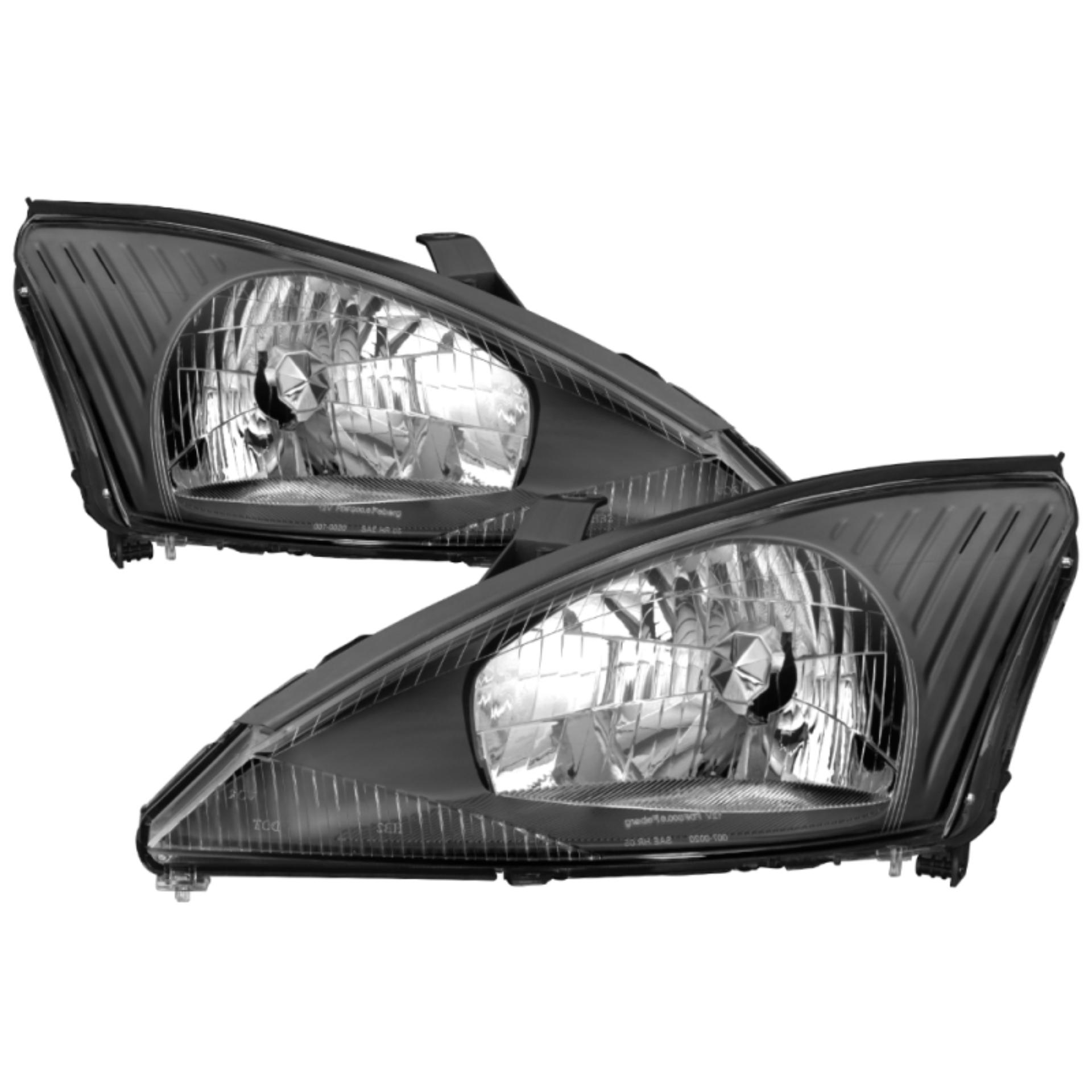 Picture of xTune Ford Focus 00-04 OEM Style Headlights - Black HD-JH-FFOC00-BK