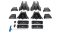 Picture of Rhino-Rack 07-21 Toyota Tundra 4 Door Pick Up Heavy Duty 2500 2 Bar Roof Rack - Silver