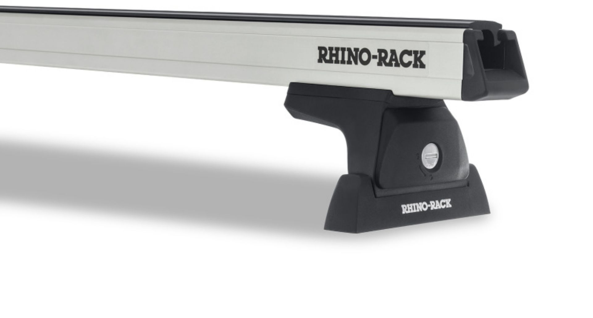 Picture of Rhino-Rack 93-03 Volkswagen EuroVan Heavy Duty RLT600 2 Bar Roof Rack - Silver