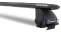Picture of Rhino-Rack 18-19 Chevrolet Silverado 1500 4 Door Pick Up Vortex 2500 1 Bar Roof Rack - Black