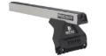 Picture of Rhino-Rack 80-90 Toyota Land Cruiser 4 Door 4WD SUV Heavy Duty RL110 2 Bar Roof Rack - Silver