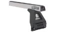 Picture of Rhino-Rack 82-86 Toyota Camry 4 Door Sedan Heavy Duty RL150 2 Bar Roof Rack - Silver