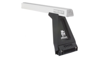 Picture of Rhino-Rack 93-94 Land Rover Defender 4 Door 4WD SUV Heavy Duty RL210 2 Bar Roof Rack - Silver