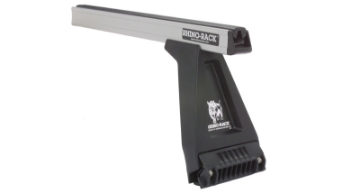 Picture of Rhino-Rack 93-94 Land Rover Defender 4 Door 4WD SUV Heavy Duty RL210 3 Bar Roof Rack - Silver