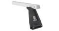 Picture of Rhino-Rack 93-94 Land Rover Defender 4 Door 4WD SUV Heavy Duty RL210 3 Bar Roof Rack - Silver