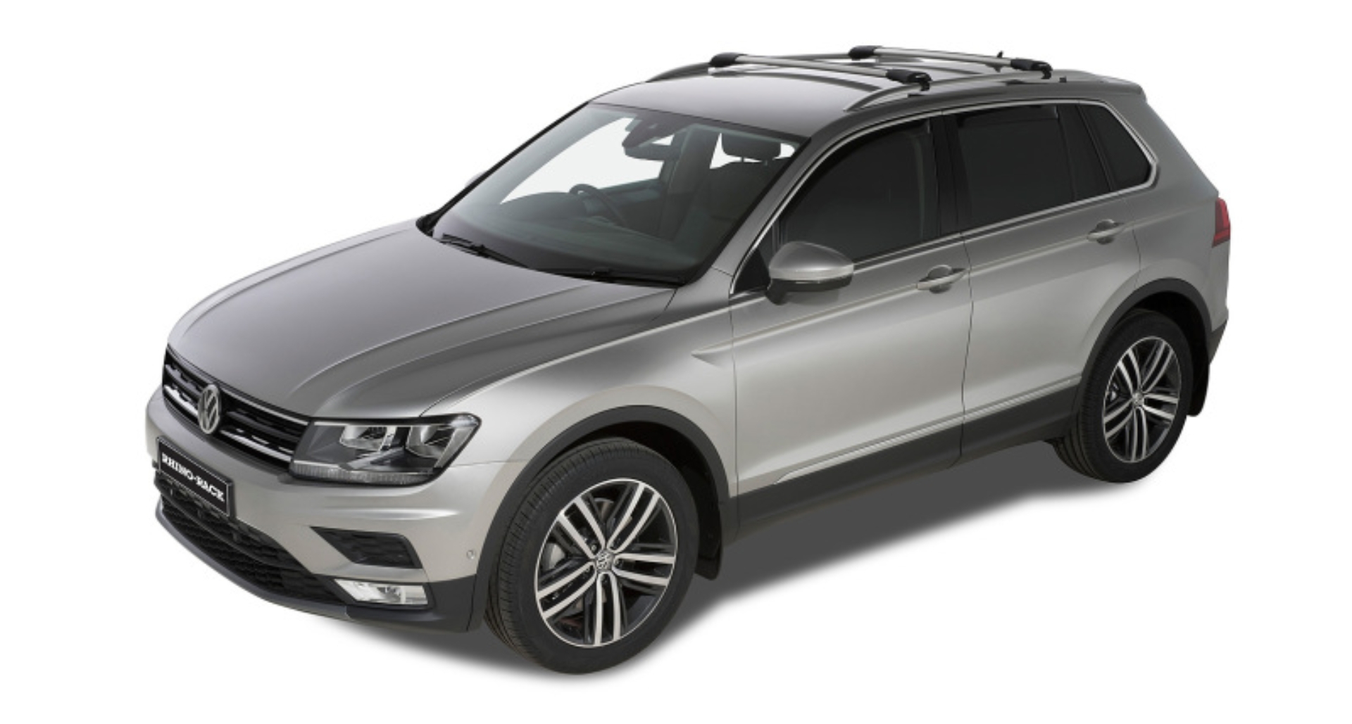 Picture of Rhino-Rack 05-10 BMW 3 Series 4 Door Wagon Vortex StealthBar 2 Bar Roof Rack - Silver