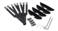 Picture of Rhino-Rack 05-10 BMW 3 Series 4 Door Wagon Vortex StealthBar 2 Bar Roof Rack - Silver