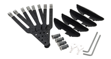 Picture of Rhino-Rack 05-10 BMW 3 Series 4 Door Wagon Vortex StealthBar 2 Bar Roof Rack - Silver