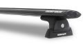 Picture of Rhino-Rack 93-03 Volkswagen EuroVan Vortex RLT600 2 Bar Roof Rack - Black