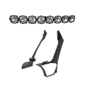 Picture of KC HiLiTES 21+ Jeep Wrangler 4xe Gravity LED Pro6 - 50in Light Bar Kit Light Bar + Overhead Mount