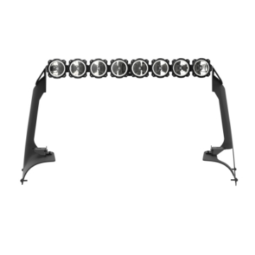 Picture of KC HiLiTES 21+ Jeep Wrangler 4xe Gravity LED Pro6 - 50in Light Bar Kit Light Bar + Overhead Mount