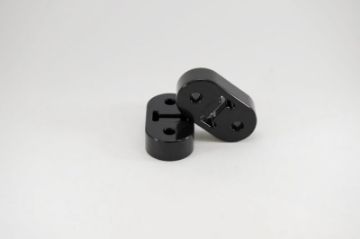 Picture of Kartboy 08-21 Subaru WRX-WRX STi-05-09 Subaru Legacy GT Long Exhaust Hanger - 12mm - Black