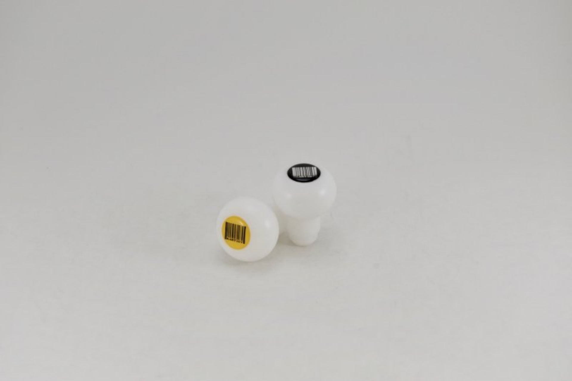 Picture of Kartboy Subaru Knuckleball Shift Knob - 5-Speed - White Delrin