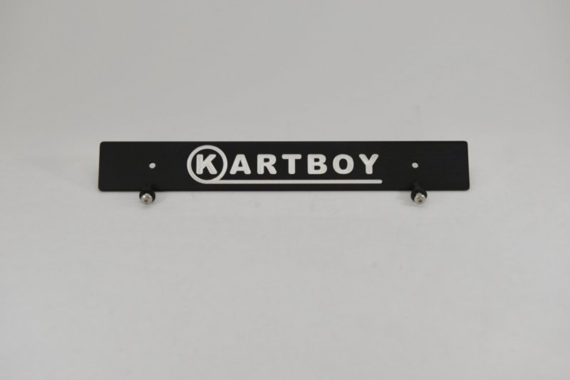 Picture of Kartboy Subaru License Plate Delete - Kartboy Logo - Black
