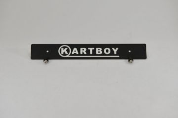 Picture of Kartboy Subaru License Plate Delete - Kartboy Logo - Black