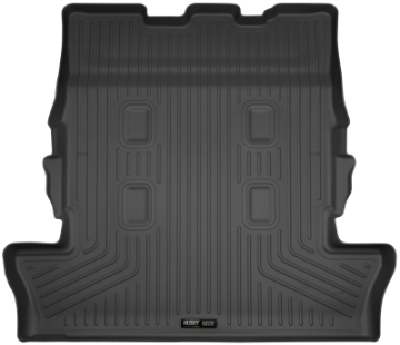 Picture of Husky Liners 13-16 Lexus LX570 - 13-16 Toyota Land Cruiser Weaterbeater Black Cargo-Trunk Liner
