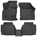 Picture of Husky Liners 17 Ford Fusion - 17 Lincoln MKZ Black Front and 2nd Row Floor Liners