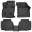 Picture of Husky Liners 17 Ford Fusion - 17 Lincoln MKZ Black Front and 2nd Row Floor Liners