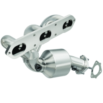 Picture of MagnaFlow Conv 06-08 Porsche Cayman DF SS OEM Grade Driver Side Catalytic Converter w-Header
