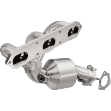 Picture of MagnaFlow Conv 06-08 Porsche Cayman DF SS OEM Grade Driver Side Catalytic Converter w-Header