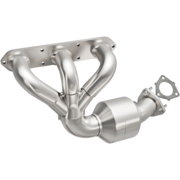 Picture of MagnaFlow Conv 06-08 Porsche Cayman DF SS OEM Grade Passenger Side Catalytic Converter w-Header