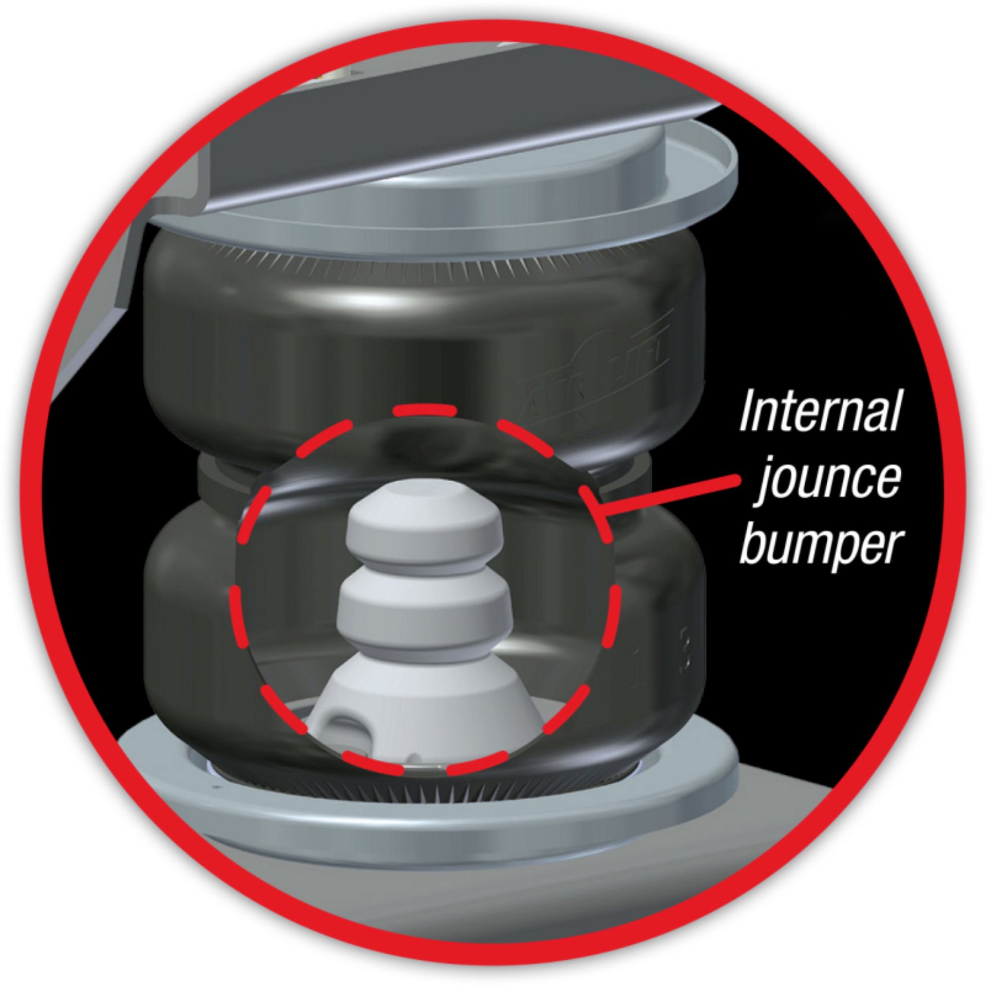 Picture of Air Lift Loadlifter 5000 Ultimate Air Spring Kit w-Internal Jounce Bumper 17 Ford Super Duty Pickup