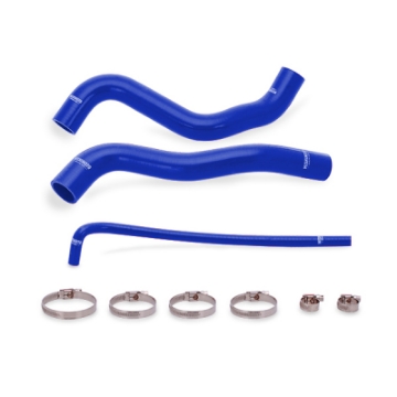 Picture of Mishimoto 12-15 Chevy Camaro SS Blue Silicone Radiator Coolant Hoses
