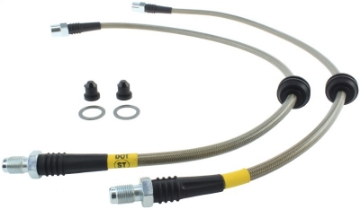 Picture of StopTech 08-13 Mini Cooper - 11-14 Mini Countryman Stainless Steel Front Brake Lines