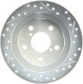 Picture of StopTech Select Sport 98-08 Subaru Forester Slotted and Drilled Left Rear Rotor
