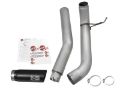 Picture of aFe Atlas Exhaust 5in DPF-Back Al Steel 2016 Nissan Titan XD V8-5-0L Black Tip